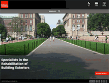 Tablet Screenshot of hoffarch.com